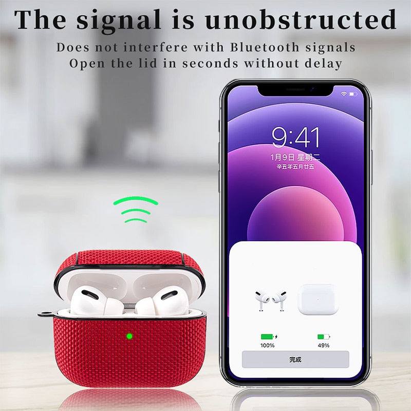 Nylon Protective Cases For Apple Airpods 1/2/Pro - Premium Airpods Cases from Dressmycell.com - Just $18.00! Shop now at Dressmycell.com Nylon Protective Cases For Apple Airpods 1/2/Pro - Premium Airpods Cases from Dressmycell.com - Just $18.00! Shop now at Dressmycell.com